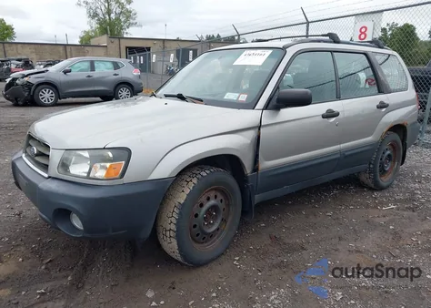 2005 Subaru Forester 2.5X z USA, uszkodzony, nr VIN JF1SG63645H740768